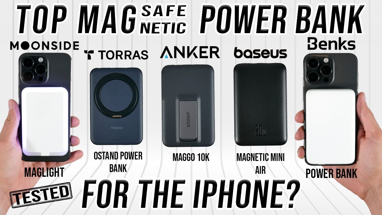 Top Magnetic Power Bank for the iPhone in 2024? | Best MagSafe Option to Get?