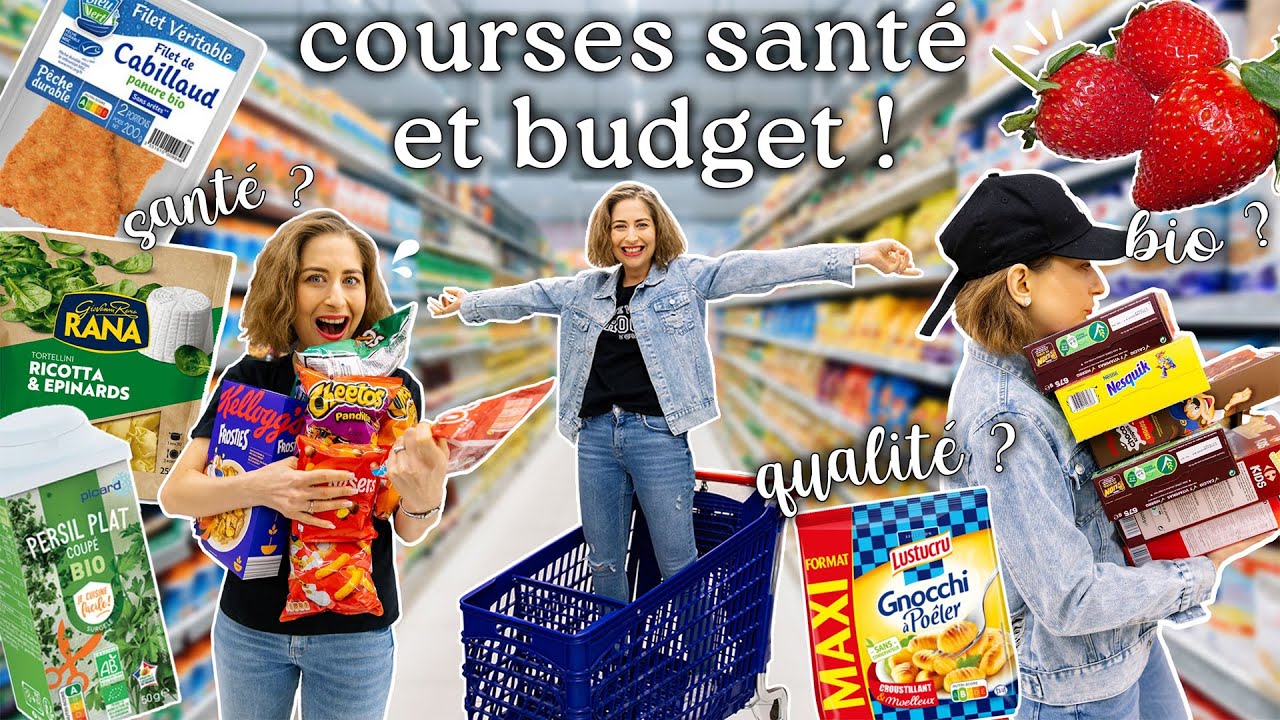 Mieux qu'un RETOUR DE COURSES ⁉️ 😳😳 Grand tour du supermarché 🛒​ Mes astuces santé et budget 💸💸💸