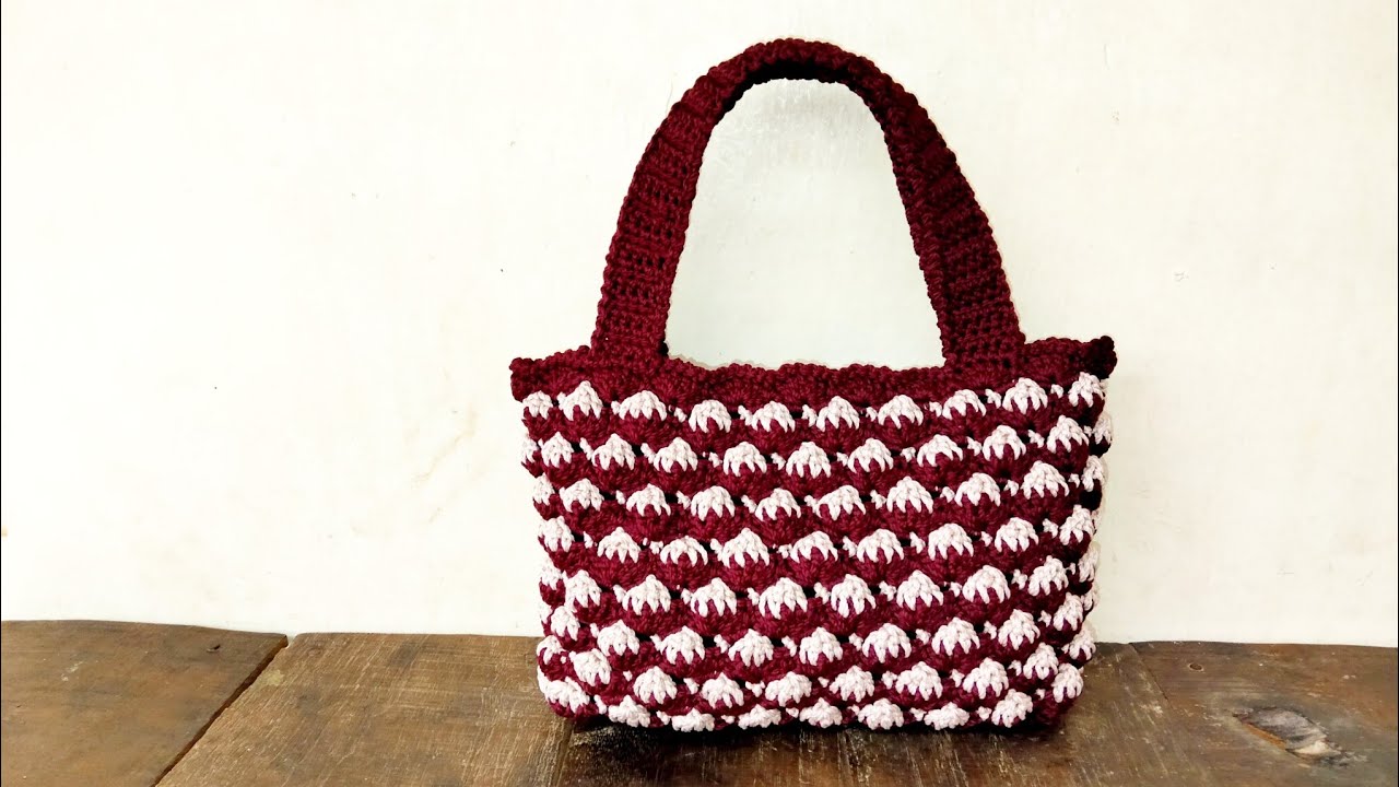 Crochet Small Bag ☀️ Easy and Simple 🌸 Tas Rajut @santuycrochet