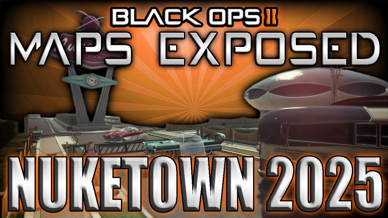 Black Ops 2 | Maps Exposed Ep. 9 Nuketown 2025 (Lines of Sight, Jumps and Spots)