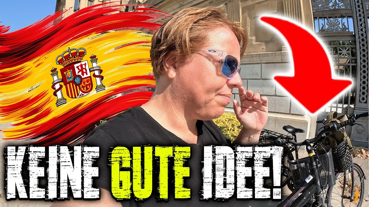 MIT DEM FAHRRAD IN SPANIEN EINEN LOST PLACE BESUCHEN 😫 EUROPA HERBST TOUR - TEIL 1