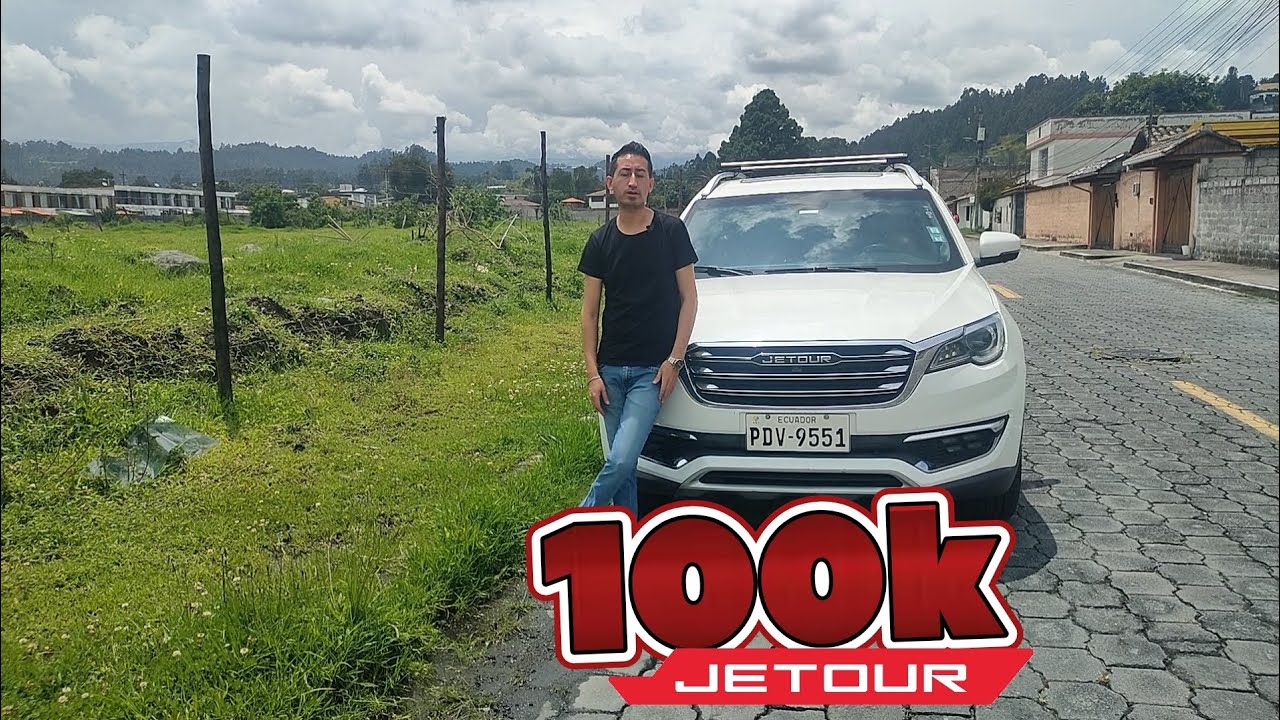 100k JETOUR ECUADOR cumplimos 100.000km recorridos a bordo del X70 vista en carretera Panamericana