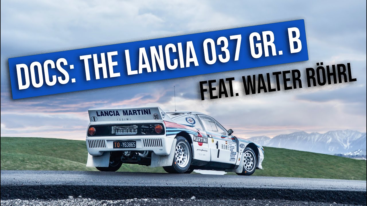 Lancia 037 chassis #305 - Walter R&ouml;hrl