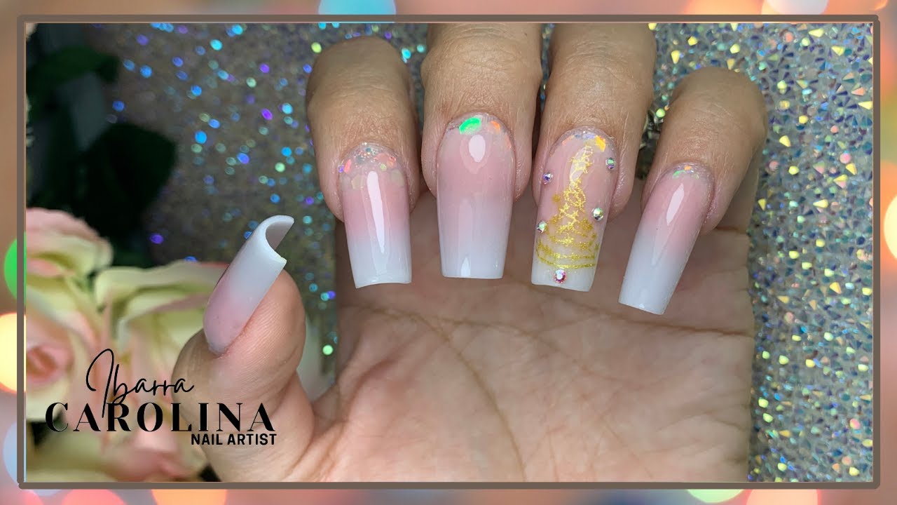 Uñas BABY BOOMERS Difuminadas paso a paso | UÑAS ESCULTURALES