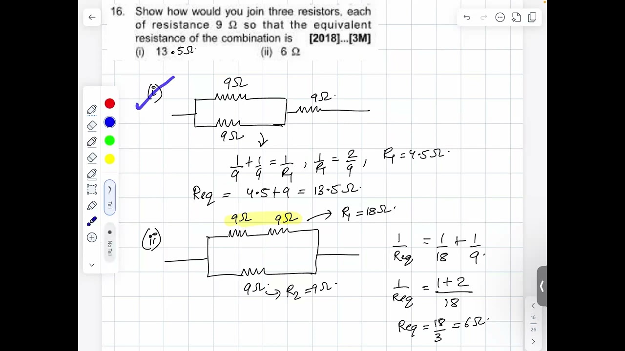 BOARDS REVISION || CBSE Class 10 ELECTRICITY PYQ Part 2