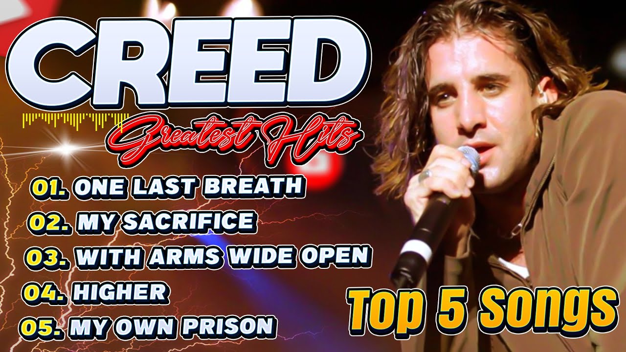 Creed Best Songs Playlist 2025 | Greatest Hits Songs of All Time ⚡⚡ The Best Of Creed #rock #creed