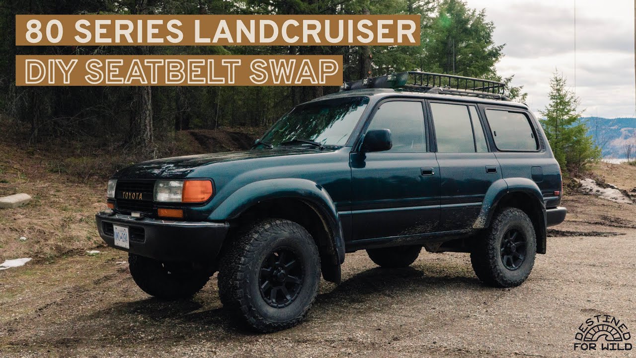 How to Swap Seatbelts | FJ80 80 Series Land Cruiser Overland Build