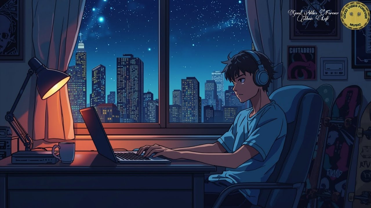 1 A.M Study Session 📚 Chill Lofi Hip Hop Beats for Focus