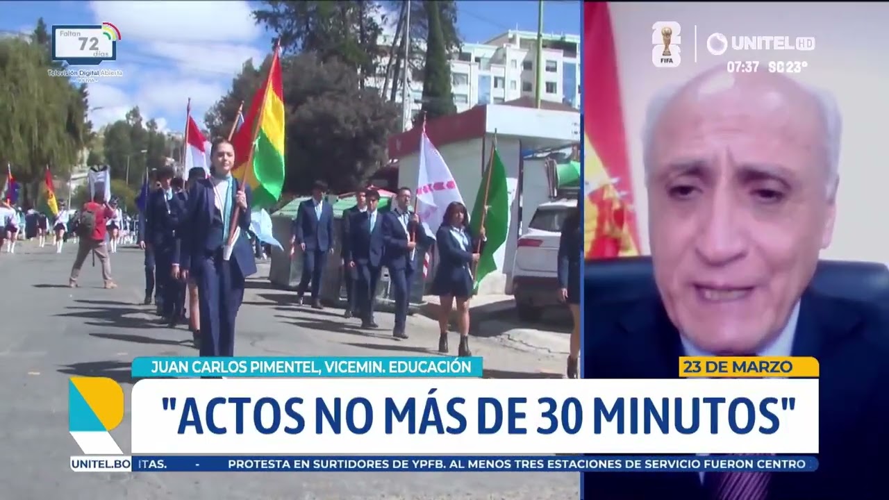 Desfiles por el Día del Mar no están prohibidos, pero deben ser breves, aclara viceministro