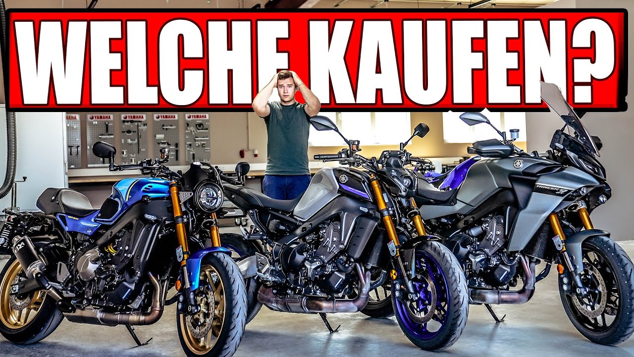 YAMAHA MT09SP VS YAMAHA XSR 900 VS YAMAHA TRACER 9GT
