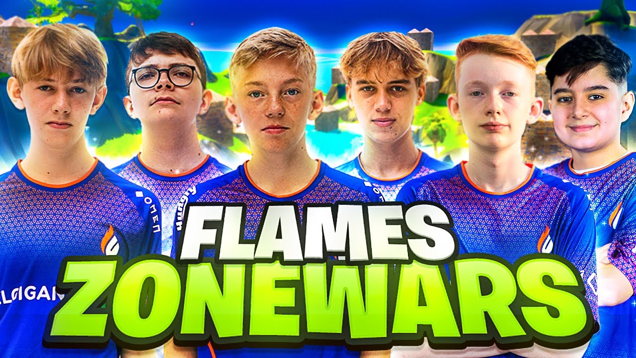HVEM VAR DEN BEDSTE FORTNITE SPILLER I 2021?! | FLAMES ZONE WARS BATTLE ROYALE - PRO & ACADEMY