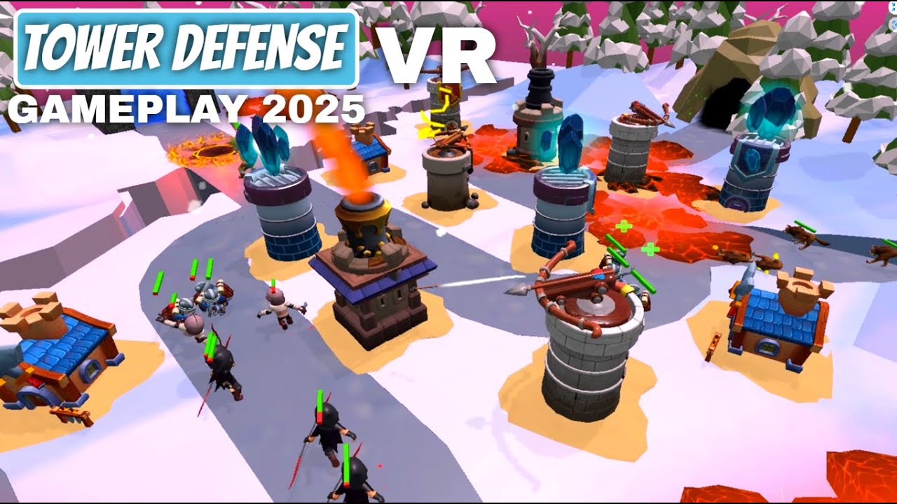Tower Defense VR GamePlay 2025