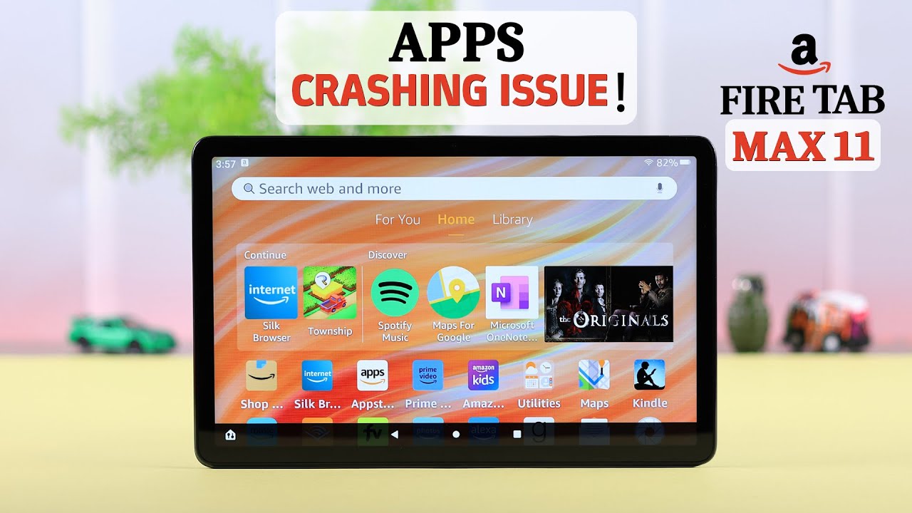 Amazon Fire Tablet: Apps Keep Crashing? - Fixed on Max 11!