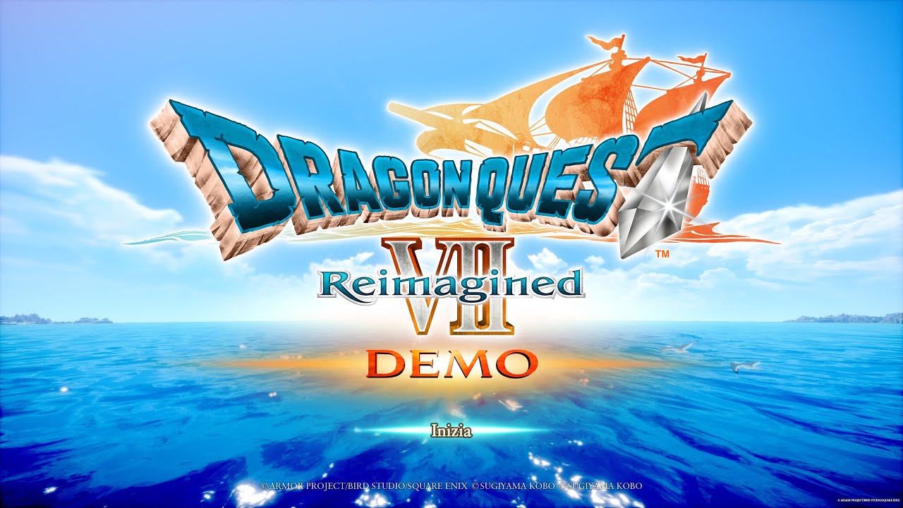 DRAGON QUEST 7 REIMAGINED DEMO - GAMEPLAY # 1