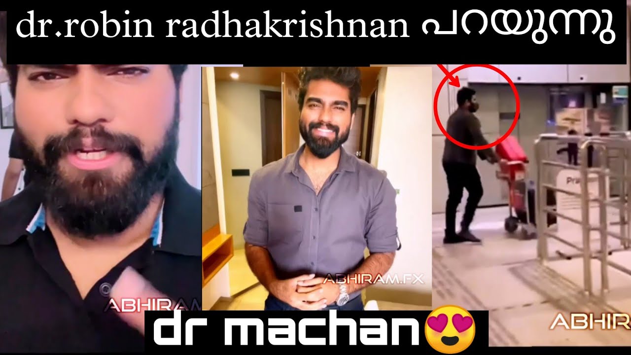 Dr. Robin talking/fans must watch #drrobinradhakrishnan #drmachan