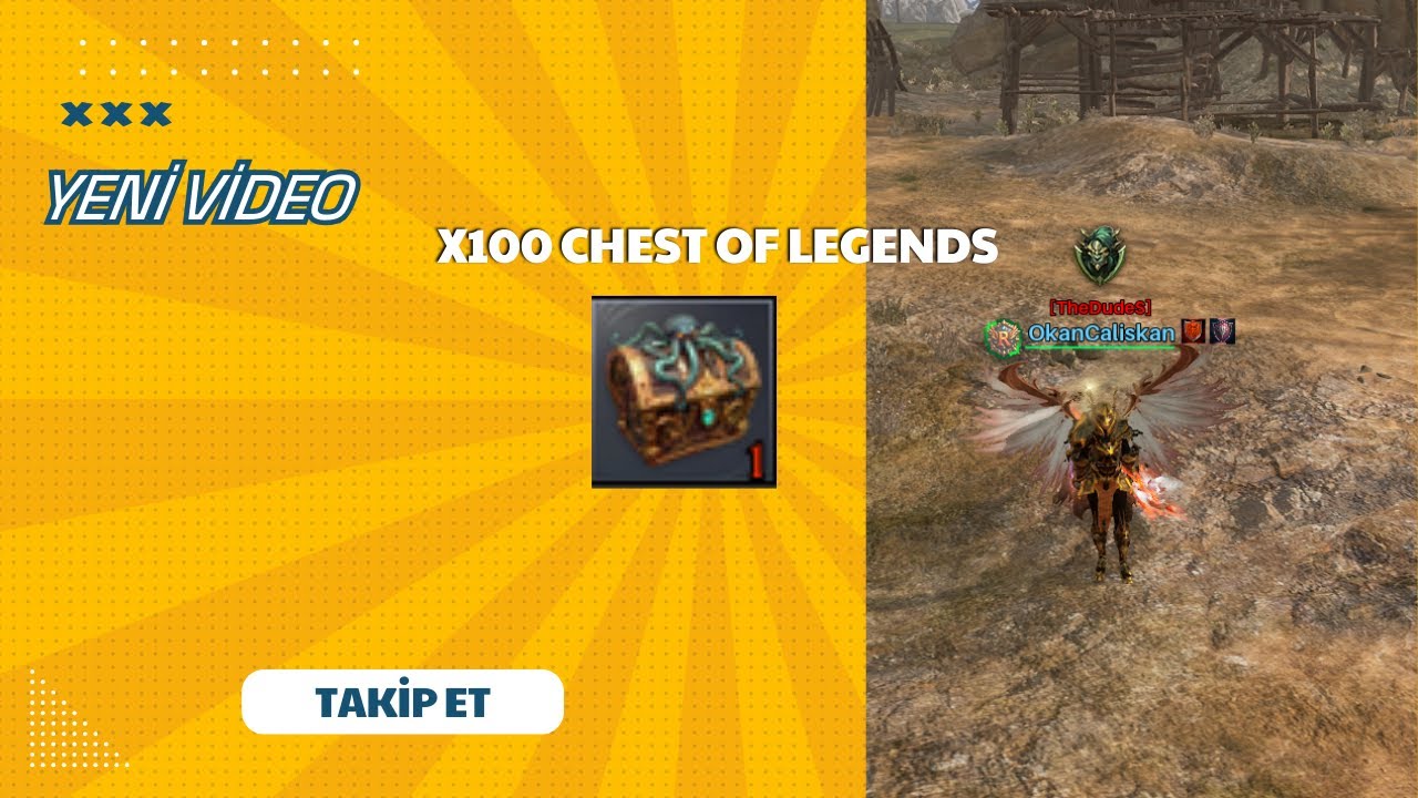 Chest of Legends x100 - Kutu kırdırma - Rise Online - Chest açılımı #riseonline