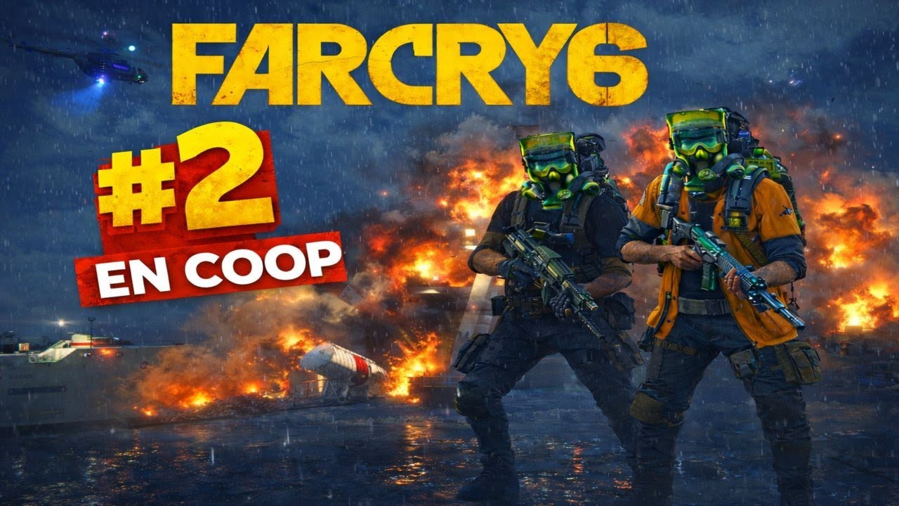 FAR CRY6 #2 ON ATTAQUE LES BATEAUX on s’attendait pas à ça !!