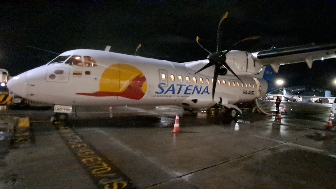 SATENA 9R8766 (9R8619) EOH-BOG Bogota Arrival (Short Report)