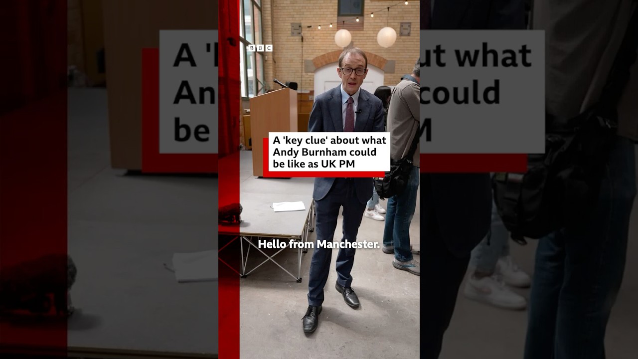 What did we learn from Andy Burnham's speech? #BBCNews