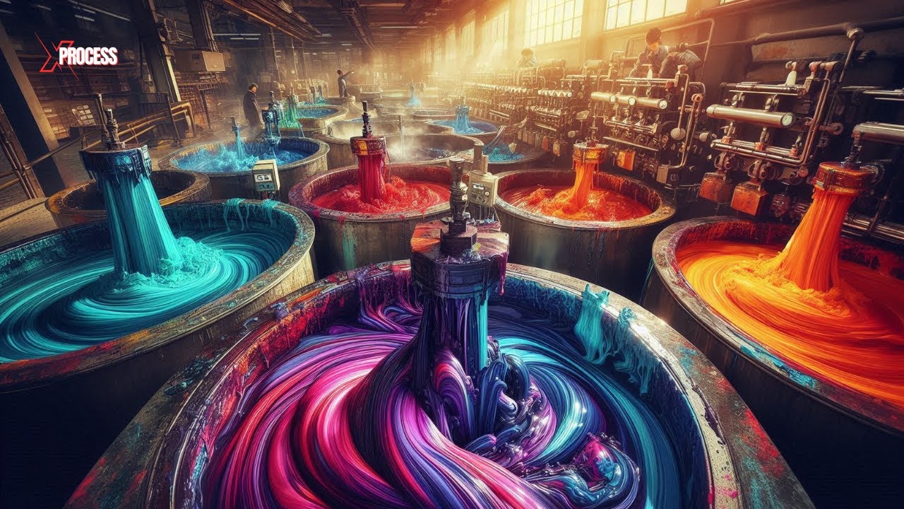 How are WAX CRAYONS Made? The World's Largest Crayon Company!