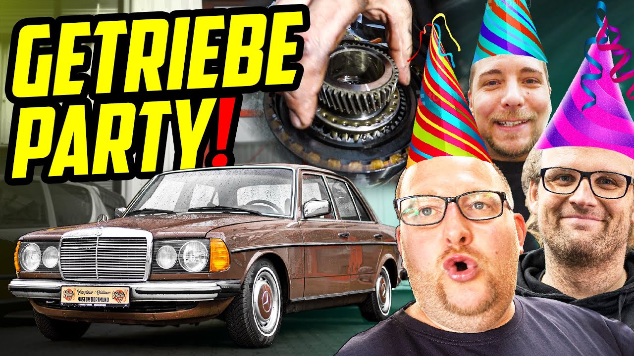 Wir ZERLEGEN die 4-Gang AUTOMATIK! - Mercedes W123 200D - Lohnt sich der Aufwand?