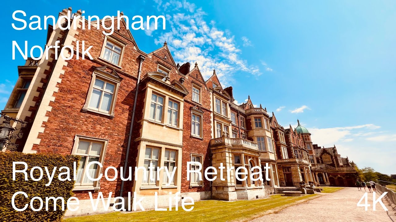 A Walk Around Sandringham Estate - Summer 2023 - 4K