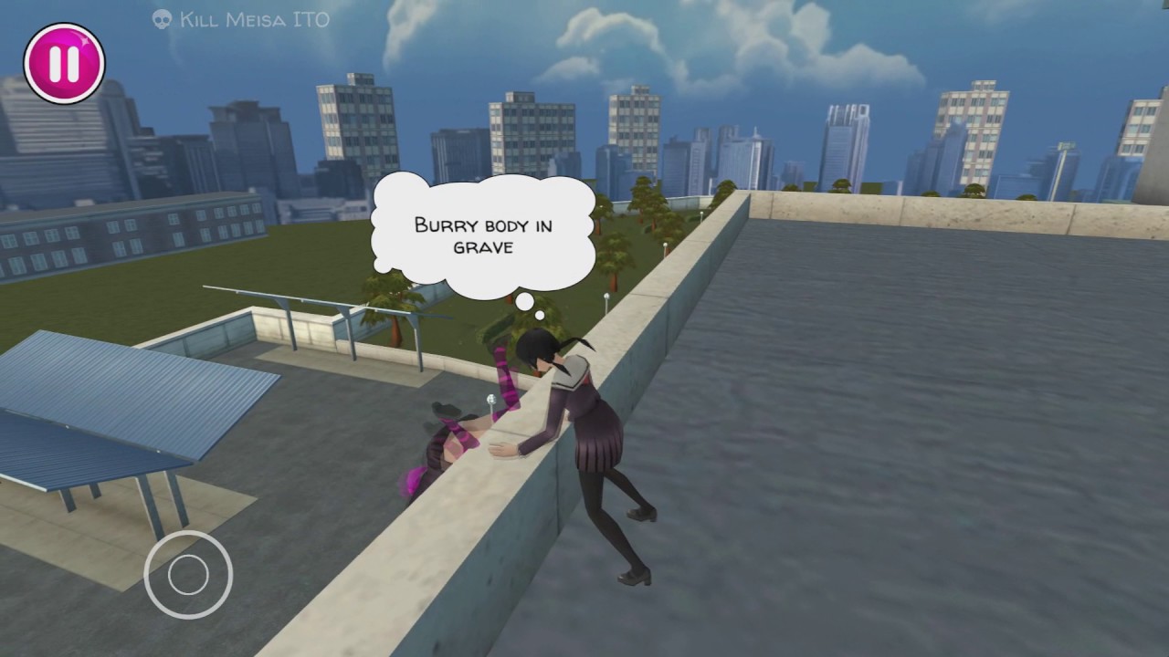 New push animation - Yandere School