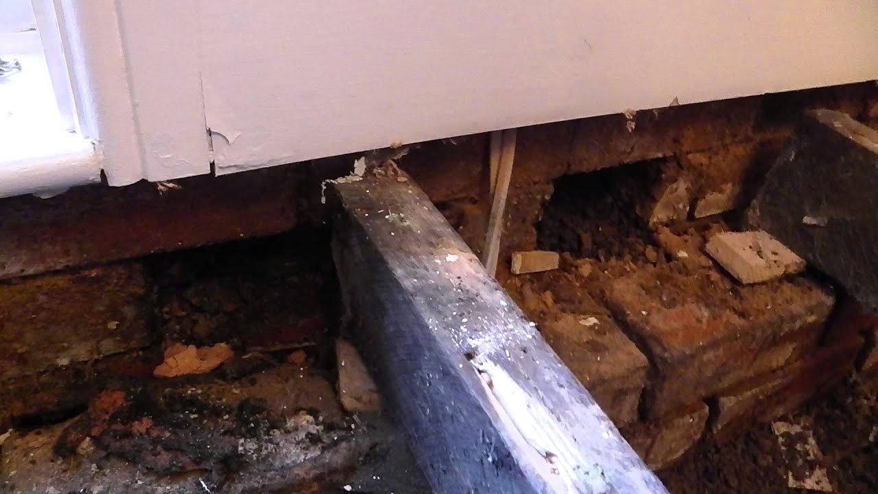 Rising Damp in walls, Blocked air bricks - Part 1, The Problem