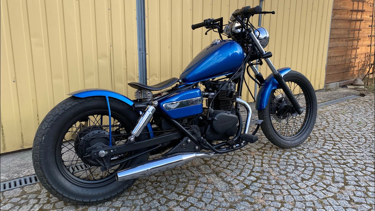 Honda Rebel CA 125 Bobber Custom Build | PJB Moto Custom