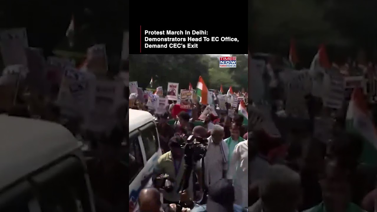 Delhi: &lsquo;People Against SIR&rsquo; Takes To Streets, Demands Resignation Of Chief Election Commissioner