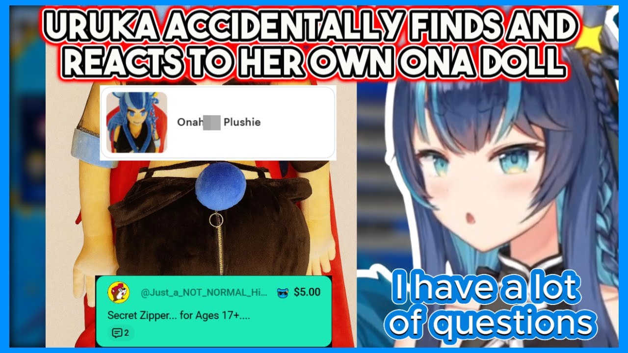 Uruka Accidentally Finds and Reacts to Her Own Ona Doll, Not Knowing It Was an Ona Doll 🫣
