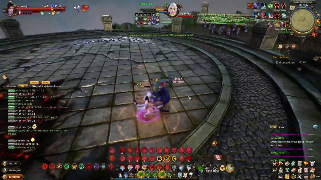 Age of Wushu - Eagle Claw Fist vs Ancient Finger (Sky Ladder)