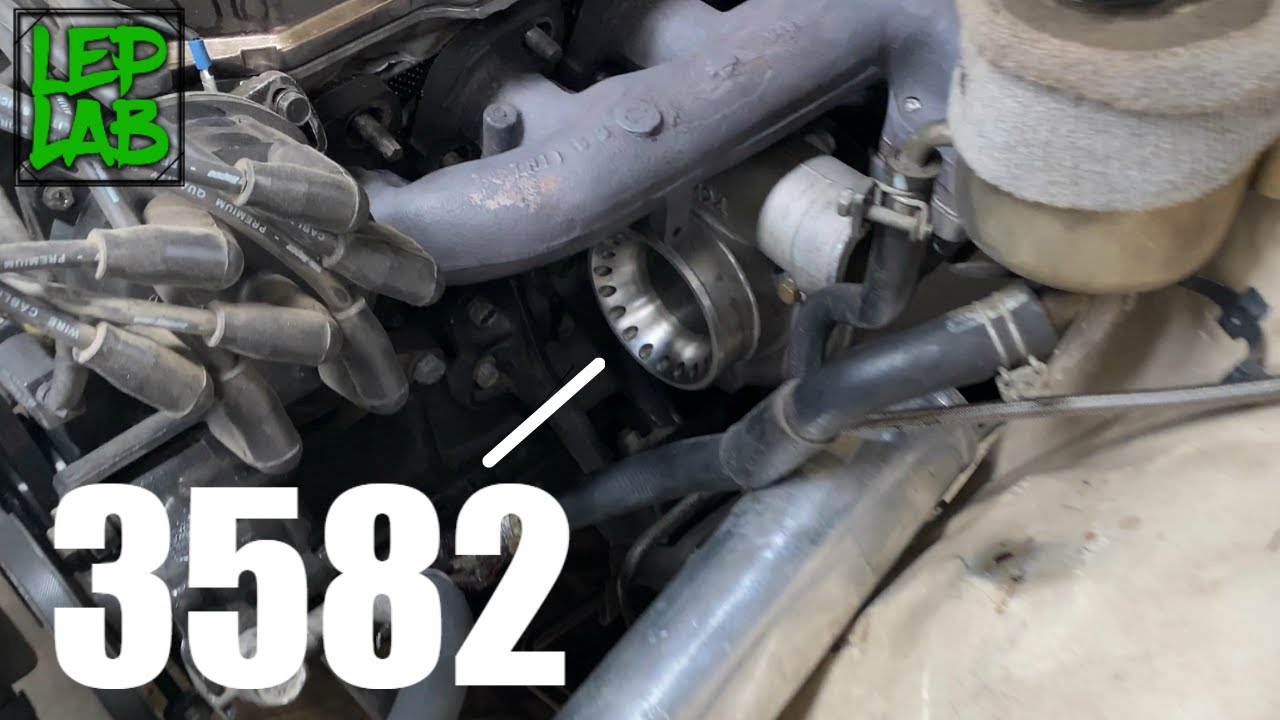 Installing the new turbo on the R31