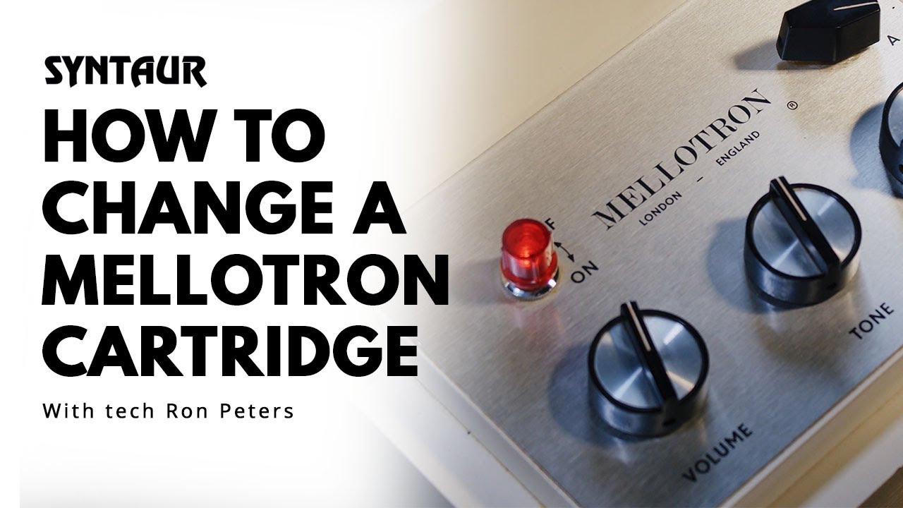 How To Change A Mellotron Tape Cartridge
