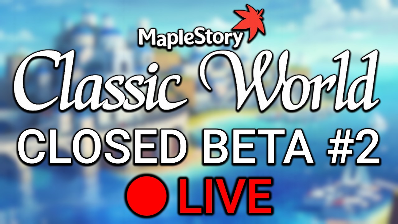 GMS BOSSES THEN BACK TO MapleStory Classic World CBT 2 - Archer Gameplay