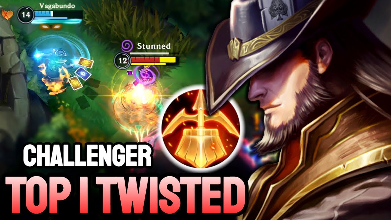WILD RIFT TWISTED FATE - TOP 1 TWISTED FATE GAMEPLAY - CHALLENGER RANKED