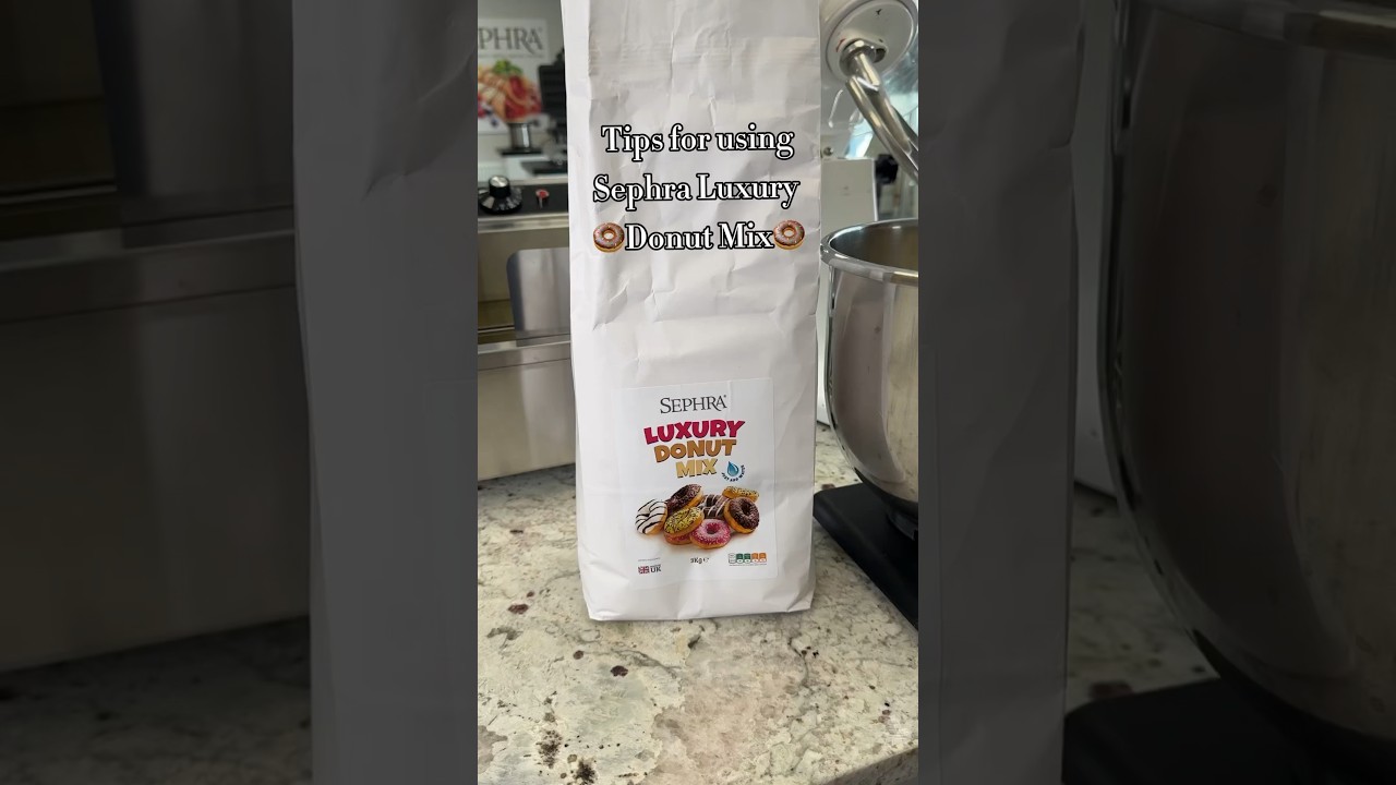 Sephra Luxury Donut Mix 🍩🍩 #donut #donutmix #donutmaker #donutmachine