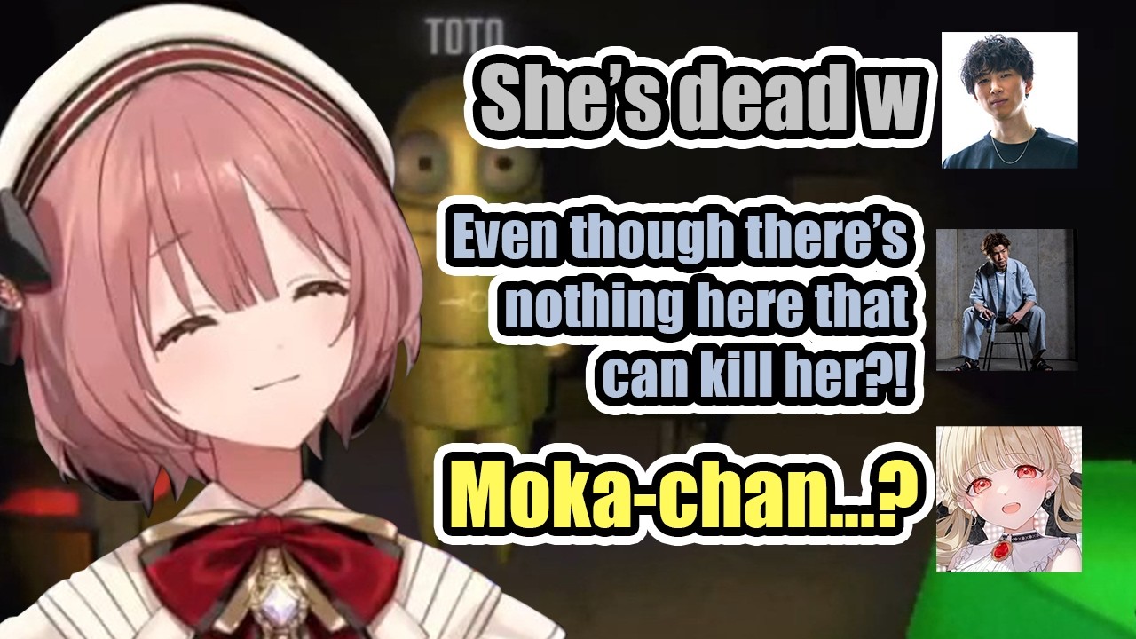 Moka Wants To Impress Toto But She Keeps BREAKING THINGS & DYING【VSPO / Eng Sub】