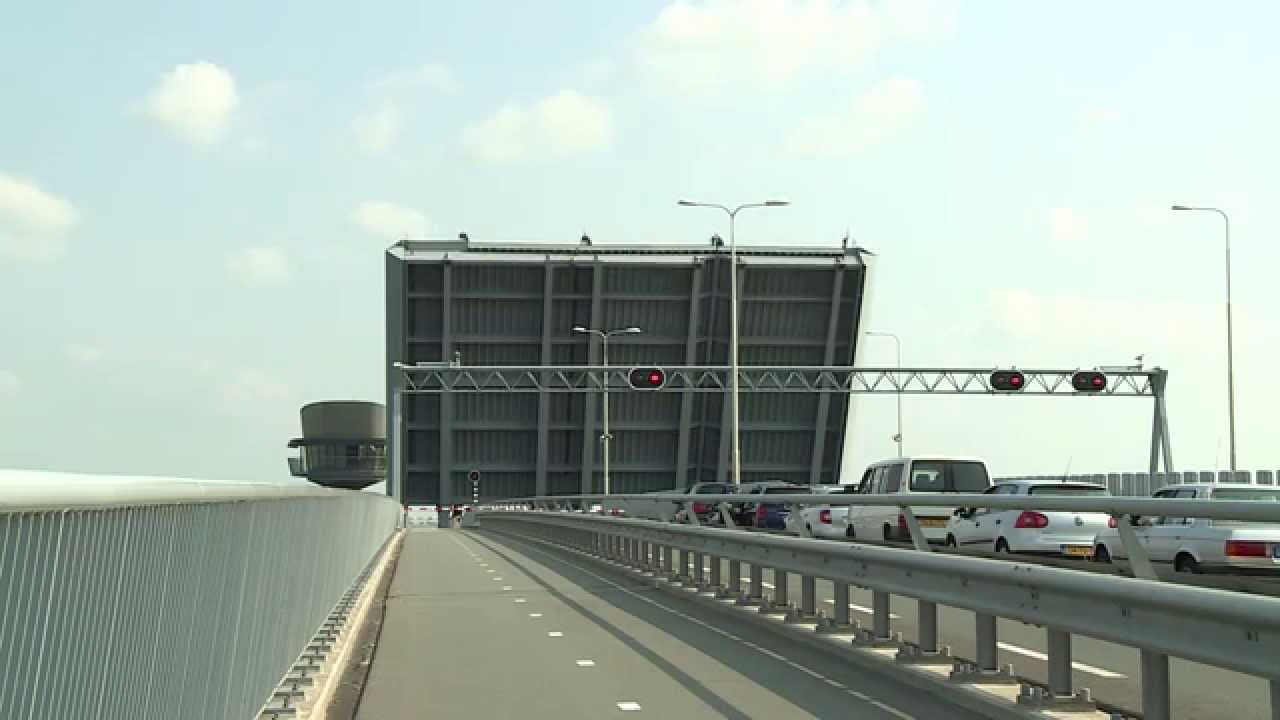 Dutch Bridge Opens - Ramspolbrug at Ens (HQ)