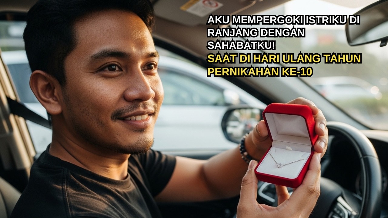 AKU MEMPERGOKI ISTRIKU DI RANJANG DENGAN SAHABATKU!SAAT DI HARI ULANG TAHUN PERNIKAHAN KE-10