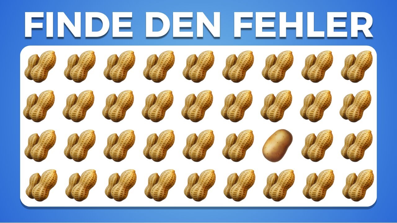 Teste dein Gehirn mit diesem Emoji-Rätsel!🧠 | Finde das falsche Emoji | 🟩LEICHT 🟧MITTEL 🟥SCHWER