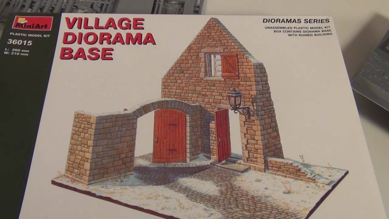 MiniArt village diorama base 1/35