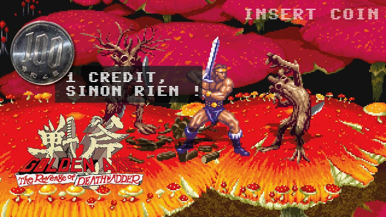 Golden Axe The Revenge of Death Adder  - 1 crédit, sinon rien ! #9