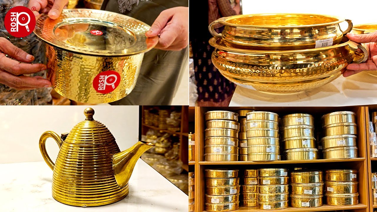 வீடு தேடி வரும் original பித்தளை வெண்கல பாத்திரங்கள் / Rosh Cookware's