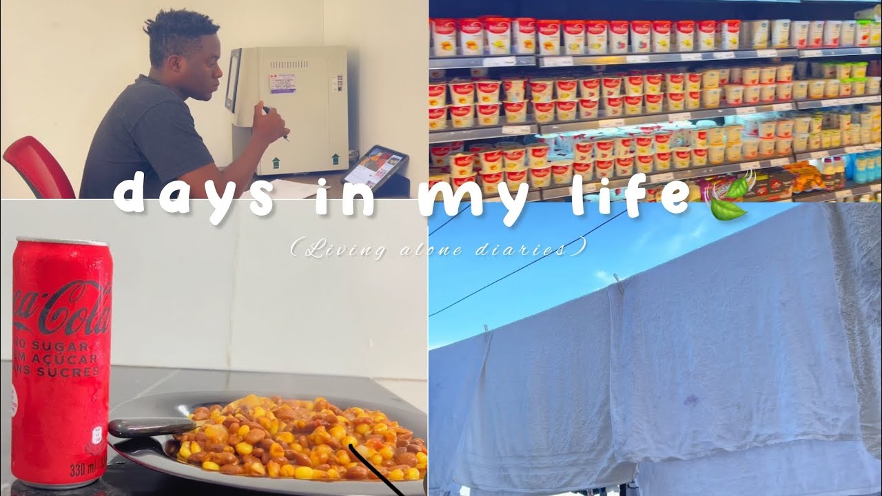 Days in my life 🛒 | living alone diaries | life of a kenyan boy |monthly shopping