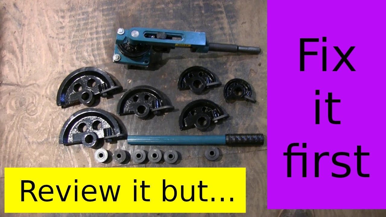 Vevor SWG-25 Pipe Bender - Unboxing, Review and Repair  - 040