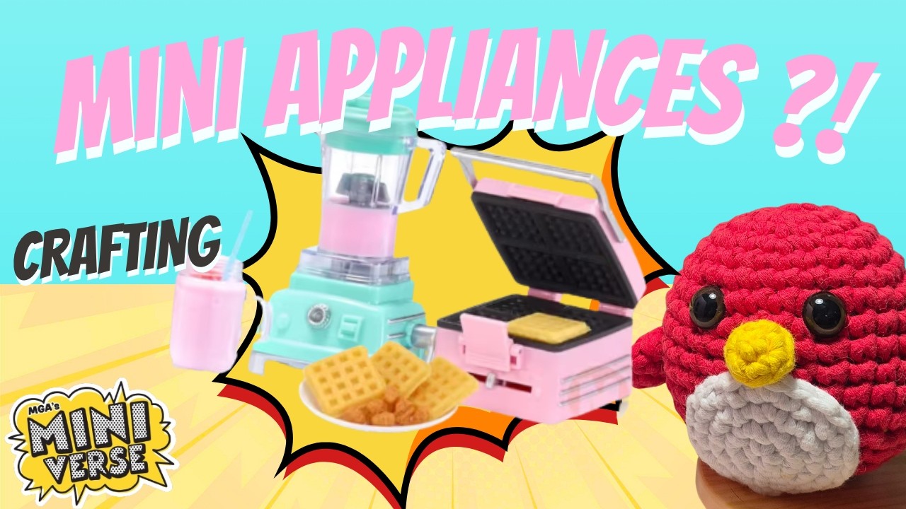Can I make a three course meal with these miniature appliances?
