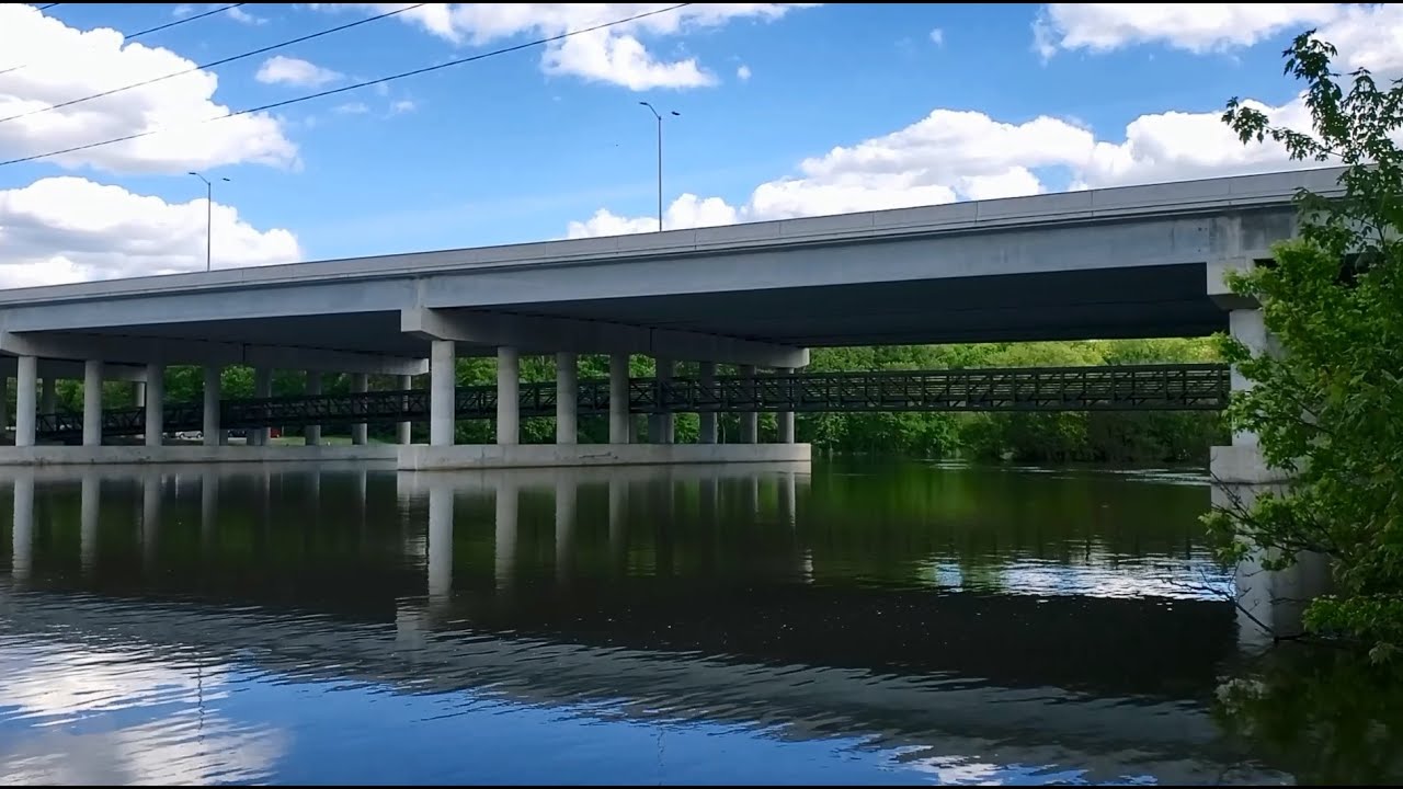 The Hidden Fox River Bridge in Elgin
