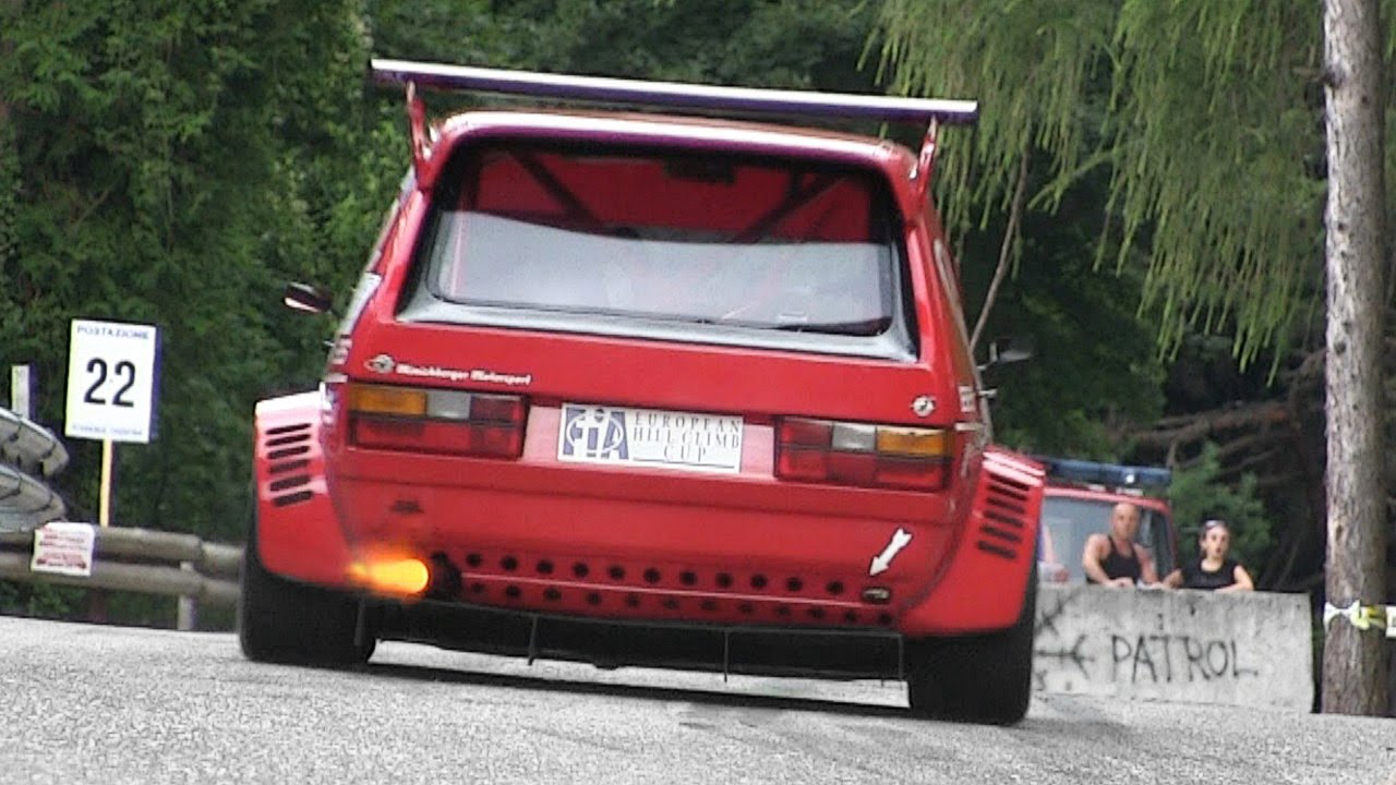 VW Golf Mk1 Spiess 16V Engine Sound - Trento Bondone & Verzegnis 2015