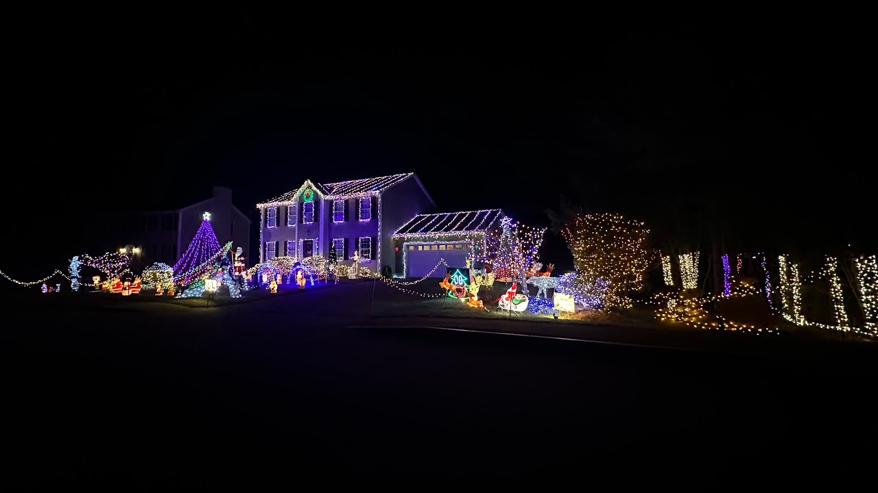 2024 - Christmas on Jay Way  - Griswold Intro - Light O Rama - Christmas Lights to Music